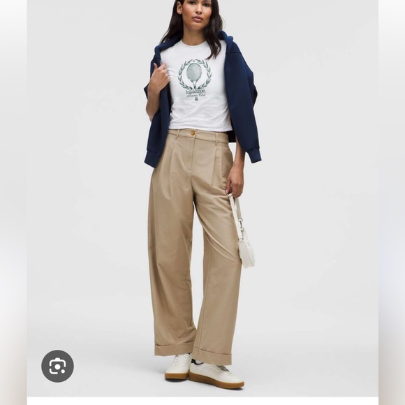 lululemon athletica Pants - lululemon Oak Linen Trousers